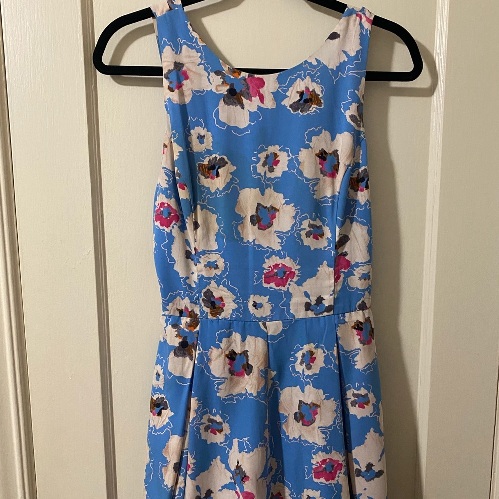ASTR - high neck, low back, floral romper!